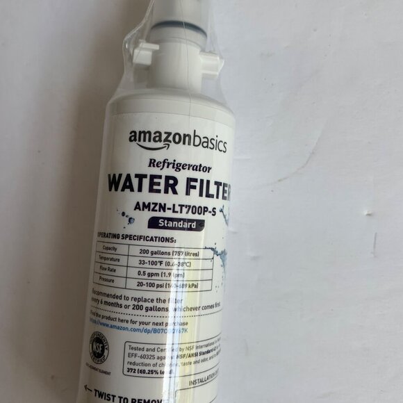 Amazon Basics Replacement LG LT700P Refrigerator Water Filter Cartridge - Picture 3 of 5